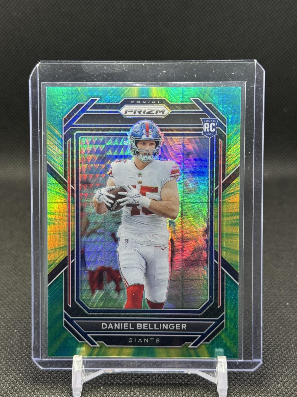 2022 Panini Prizm #364 Daniel Bellinger RC Hyper #/175