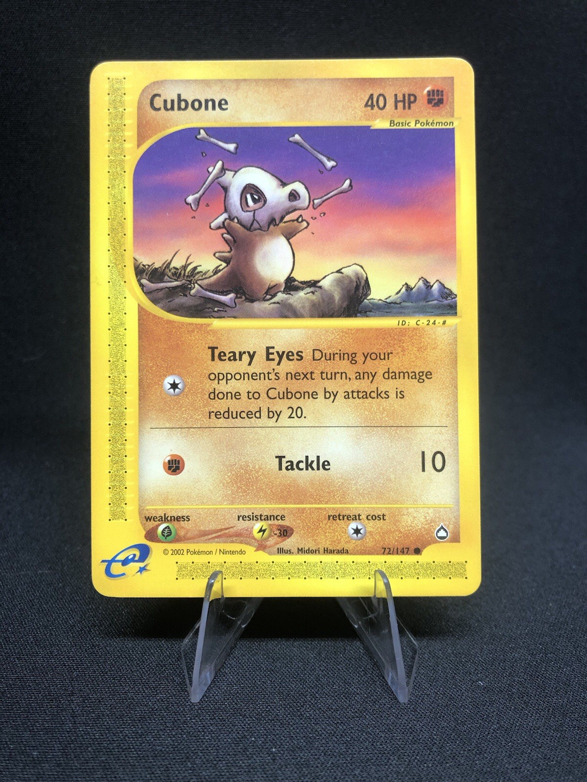 Cubone 72/147 Pokémon Aquapolis NM