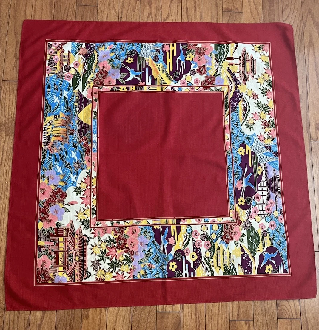 オールドニッポン 薩摩 藤花雀図 プレート アンティーク ビンテージ 里帰り Japanese Tablecloth Indiana Collectible Tablecloths for sale | eBay