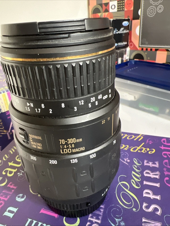 Quantaray Lens 70-300MM F4-5.6 LDO Macro Lens TESTED & WORKS For Pentax AF - Image 2 of 4
