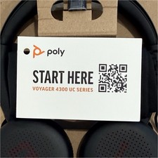 Poly Voyager 4300 UC Wireless Bluetooth Headset USB-C Adapter