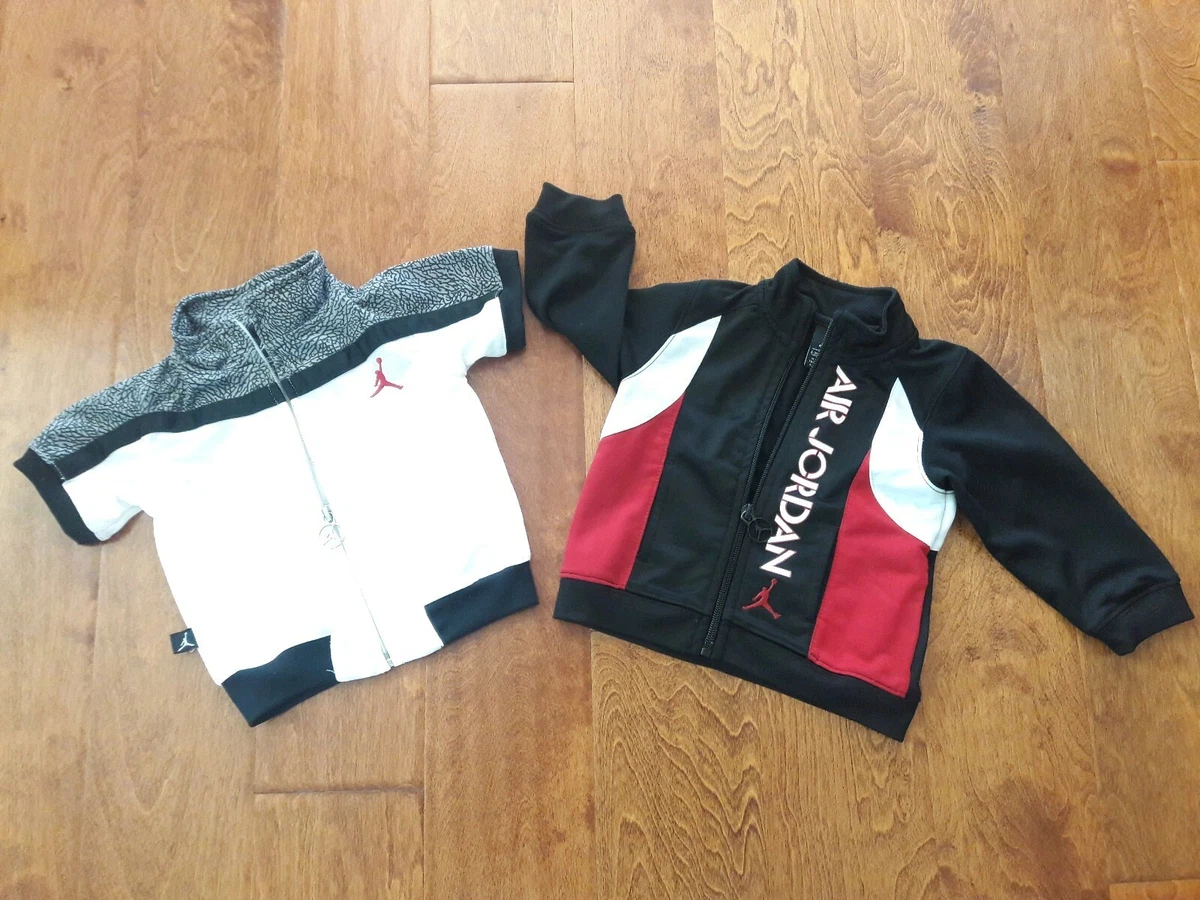 Lot of 2 Air Jordan JUMP MAN Jacket 23 Baby Boy Short Sleeve