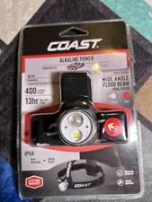 Coast HL45 Headlamp 400 Lumen 13 Hour Dual Color Optics System