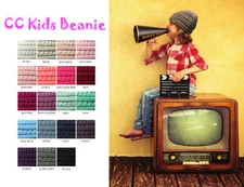 Brand New Kids CC Beanie Cute Warm and Comfy Children's Knit Ski C.C Beanie Hat