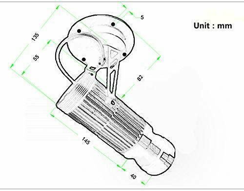 30W Customized Image LED Rotating GOBO Advertising Logo Projector Light Door New - Picture 9 of 9