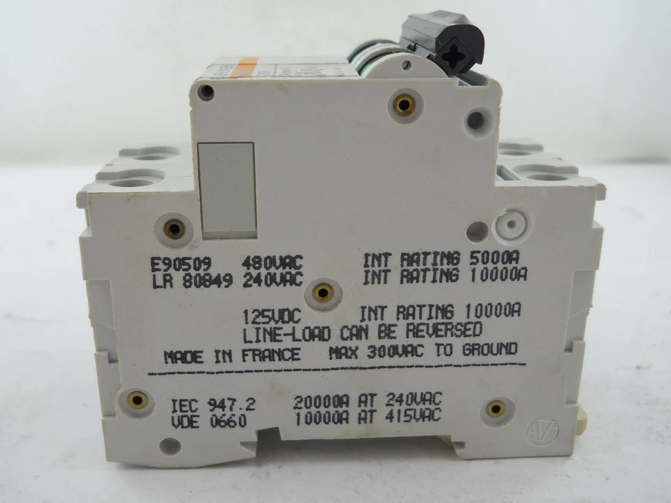 MERLIN-GERIN Square D C60N 5A-type B 277VAC MULTI 9 Circuit Breaker #17434 ~ New - Image 2 of 4