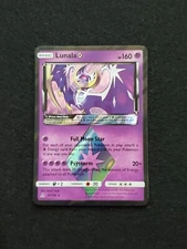 Lunala 62/156 Prism Star Holo Rare Pokemon TCG Ultra Prism Mint Save Deal