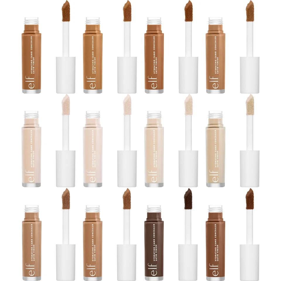 E.L.F. e.l.f Hydrating Satin Camo Concealer Lightweight Full Coverage Long Lasting 6ml