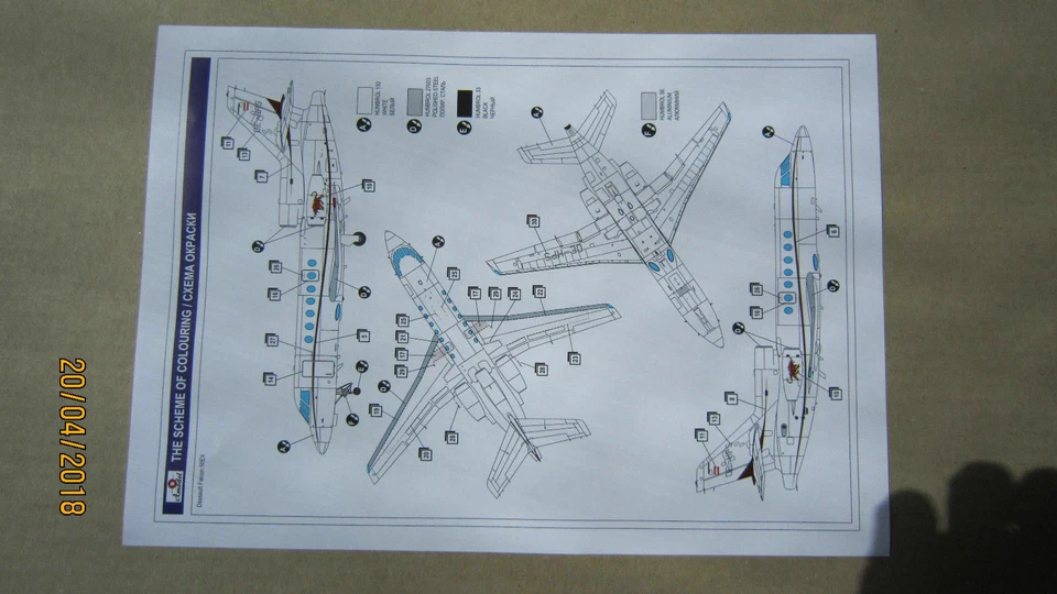 Kit modelo plástico avión Amodel 72293 Dassault Falcon 50/50EX 1/72 Foto 4 de 4