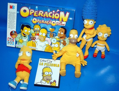 muñecos de los simpsons