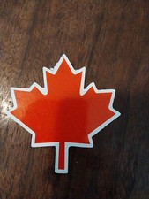 Canadian Maple Leaf Decal Sticker