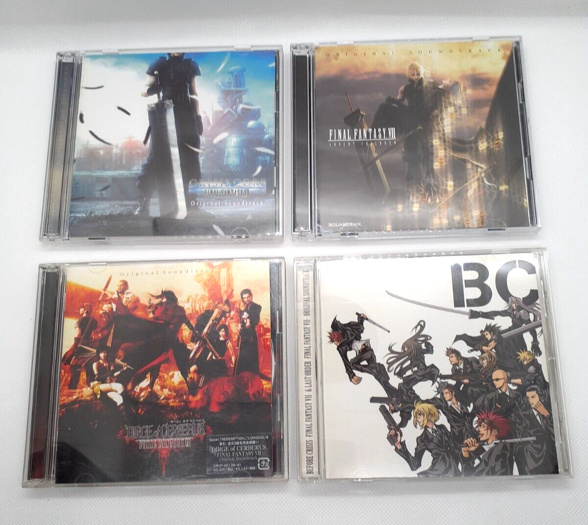 Final Fantasy VII 7 Advent Children /Crisis Core/Dirge of Cerberus