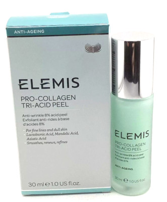 Elemis Pro Collagen Tri-Acid Peel 30 ml/ 1 fl oz New in Box                   b5