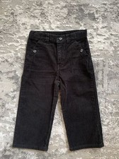 Janie And Jack Toddler Boys Black Corduroy Pants Size 2T