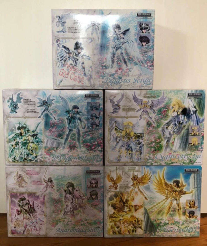BANDAI Saint Seiya 神话上帝布青铜系列套装飞马龙凤凰等 — 第 2/4 张图片