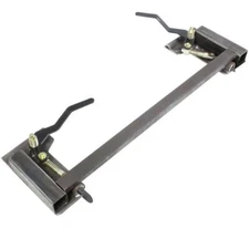 Pin On to Skid Steer Quick Tach Adapter Spacer Brackets Cross Brace Latch Weld