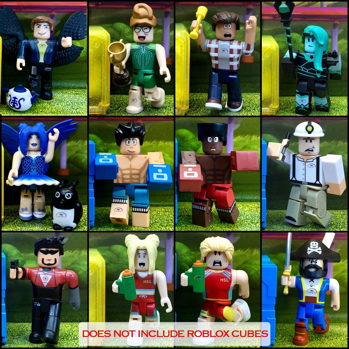 Robloxing Cartoon Pvc Hand Made Model Dolls Action Figures Model