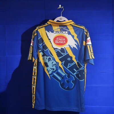 TIGRES UANL AWAY 97/98 - Retro Jersey - Blue - Atletica - Medium