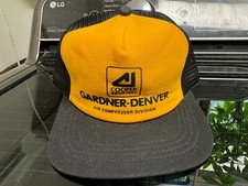 Vtg Gardner Denver Cooper Industries Snapback NEW ERA USA MADE Hat Cap