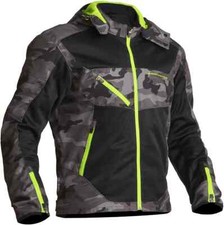 LINDSTRANDS Rexbo Motorradjacke camouflage gelb CE AA wasserdicht Hi-Art Gr. 56