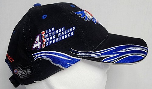 2012 NHRA Charlotte Annual 4 Wide Nationals Official Strapback Mens hat black - Picture 3 of 7
