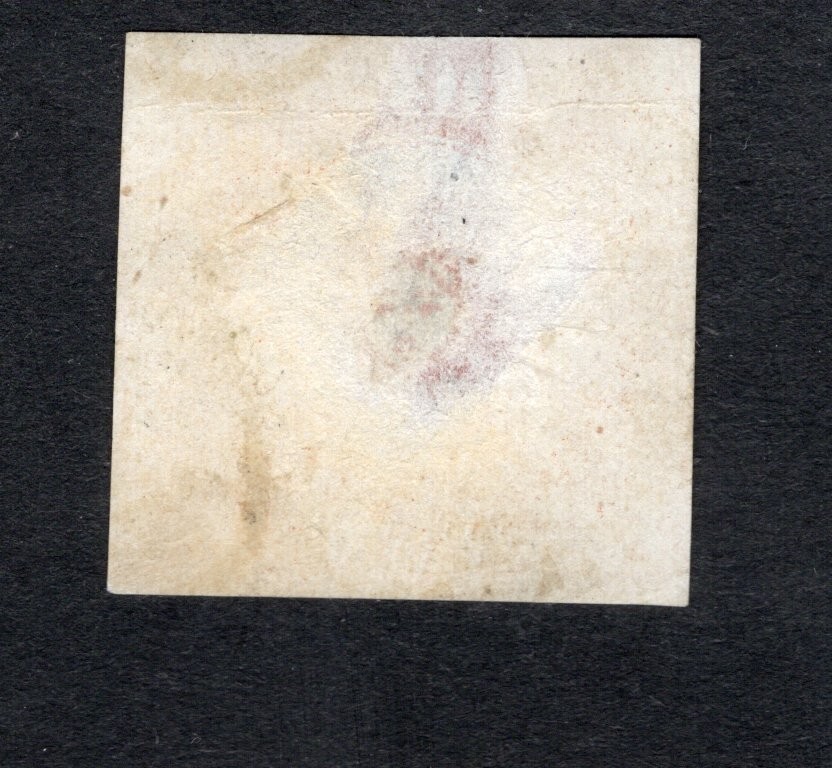 Uruguay 1858 stamp Mi#7a Forgery used CV=720$ lot 3