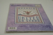 Bucilla 43135 Counted Cross Stitch United We Stand Kit 2001