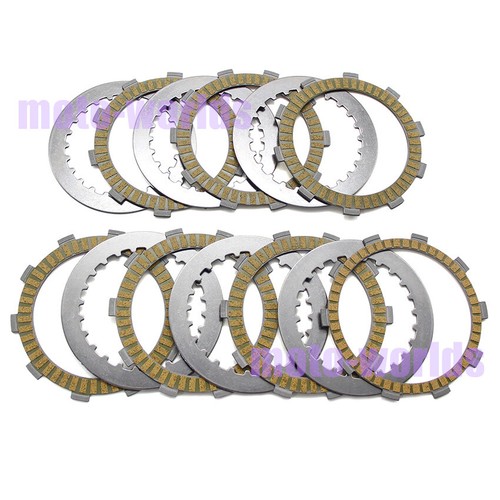 Clutch Friction Plate Kit Set for Suzuki DR250R SJ45A 1995-2000/DR250 Dejbel 250 - Picture 4 of 7
