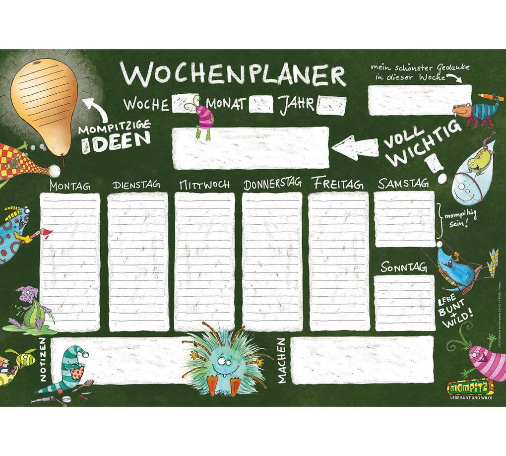 Thumbnail - Mompitz Wochenplaner Din A2
