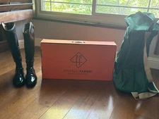 Fratelli Fabbri Custom Horse Riding Boots (No laces) Black leather