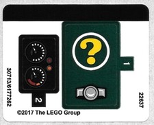 NEW LEGO - Sticker - Super Heroes - DC - The Riddler Riddle Racer - set 70903