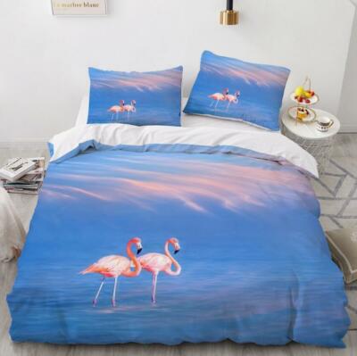 3D Blue Sea Firebird ZHUC813 Bett Kissenbezüge Decke Bettdecke Abdeckung Set