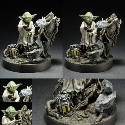 KOTOBUKIYA STAR WARS Yoda 1/7スケールフィギュア Amazon.com: Kotobukiya Star Wars: Yoda ArtFX Statue (The