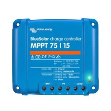 Victron BlueSolar MPPT 75/15 15A Solar Charge Controller solar panels up to 75V
