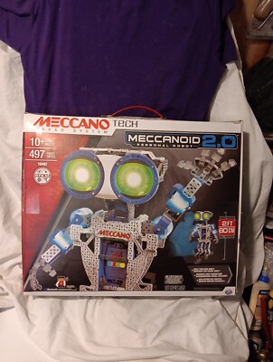 Meccano Meccanoid 2.0 Personal Robot Mostly Complete Fast Shipping Spin Master 