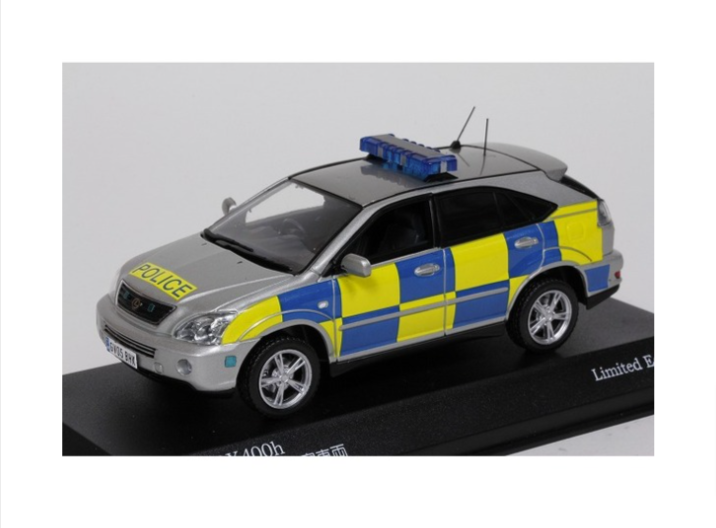 MONOX 1/43 LEXUS RX400h United Kingdom Police Dep. Car Limited