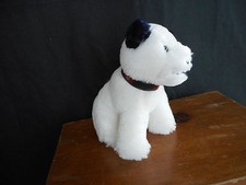 Dakin RCA Chipper White Dog stuffed 7" used Radio