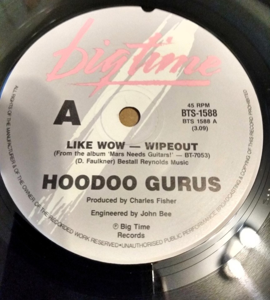 HOODOO GURUS - LIKE WOW - WIPEOUT - Aussie 7