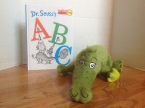 Kohl's Plush Dr. Seuss ALLIGATOR w/ HC Dr. Seuss's ABC Book DARLING & CLEAN! | eBay