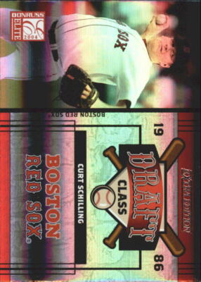 2004 Donruss Elite Extra Edition Draft Class #14 C.Schilling/G.Sheffield - NM-MT