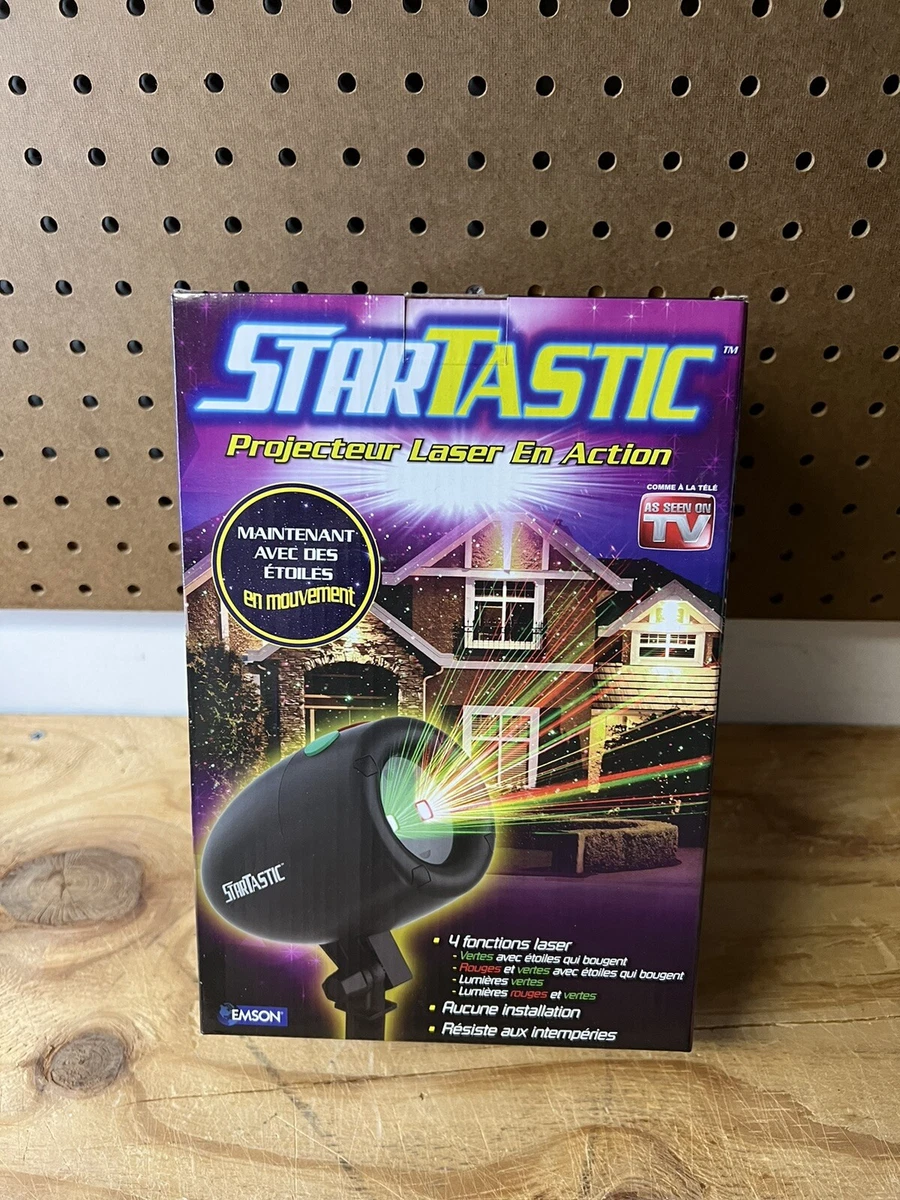 StarTastic Holiday Laser Light Projector Show Star Projector