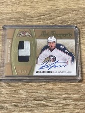 2015-16 Fleer Showcase Hot Prospects /499 Josh Anderson RPA Rookie Patch Auto RC