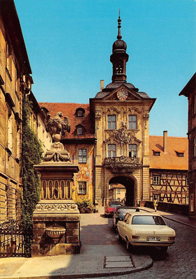 The Old City Bamberg Germany 4x6 Chrome Postcard