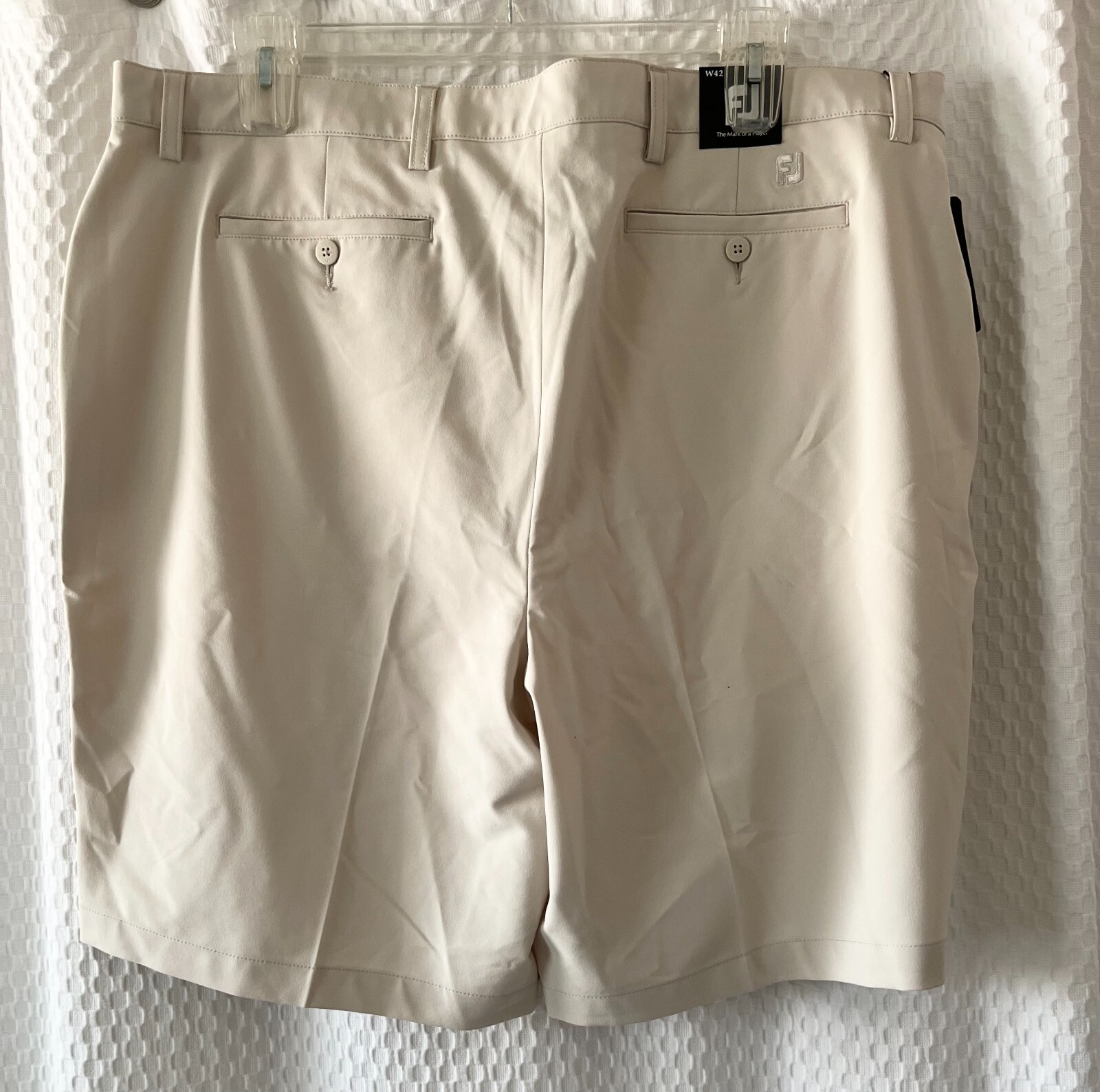 Mens FJ FOOTJOY Per Shorts Golf Stone size 42 eBay