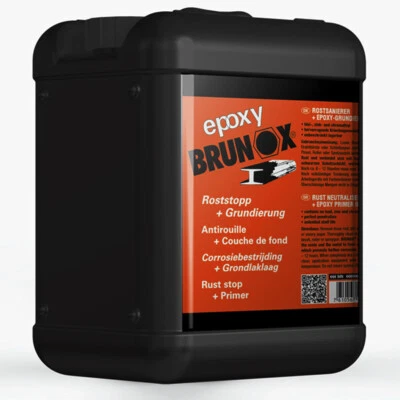 Convertidor de óxido Brunox Epoxy Roststop 5L imprimación oxidante