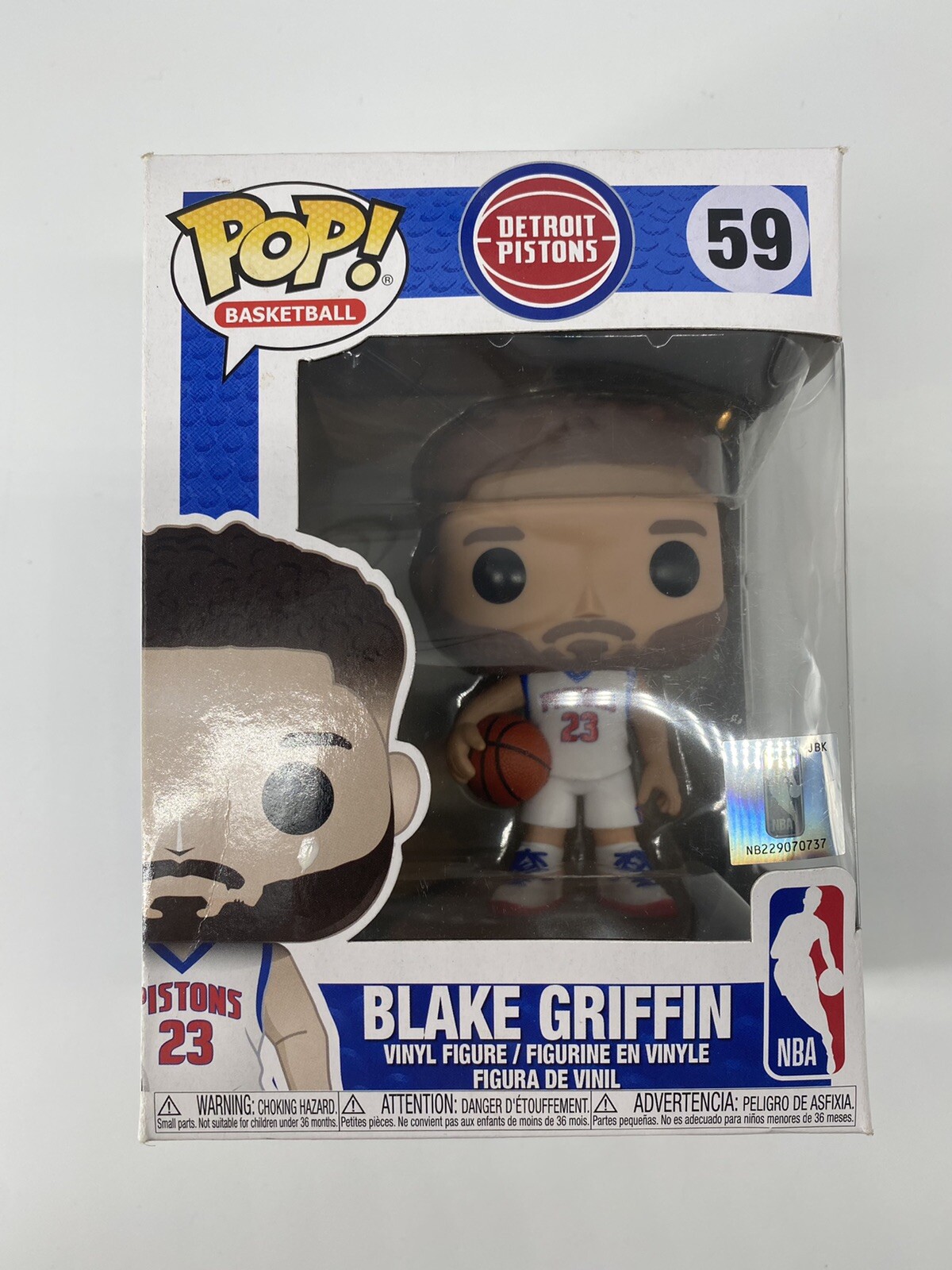 Funko Pop! Basketball - Detroit Pistons - Blake Griffin #59