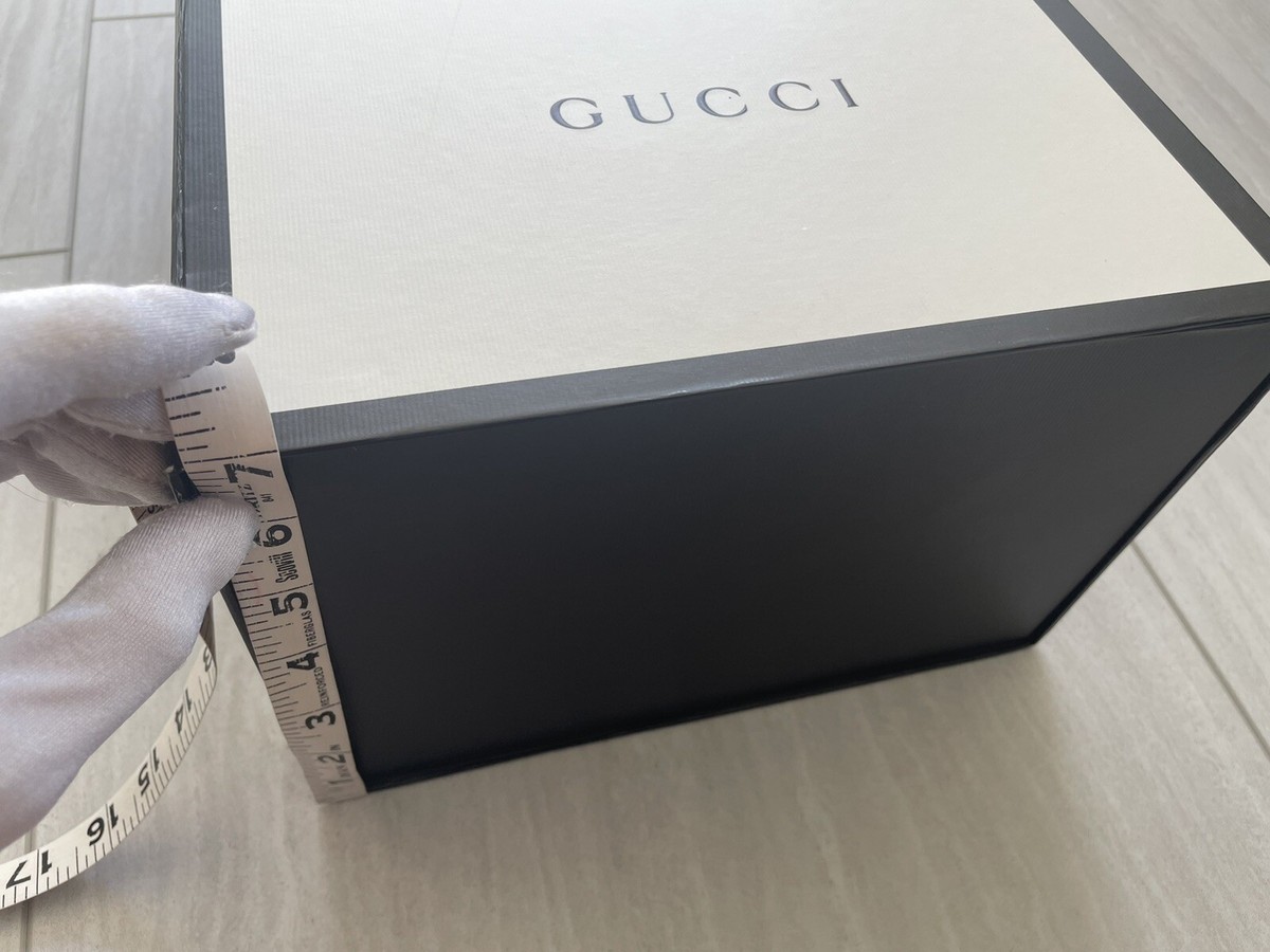 Gucci Large Empty Storage Gift Display Box Magnetic Closure 15.75