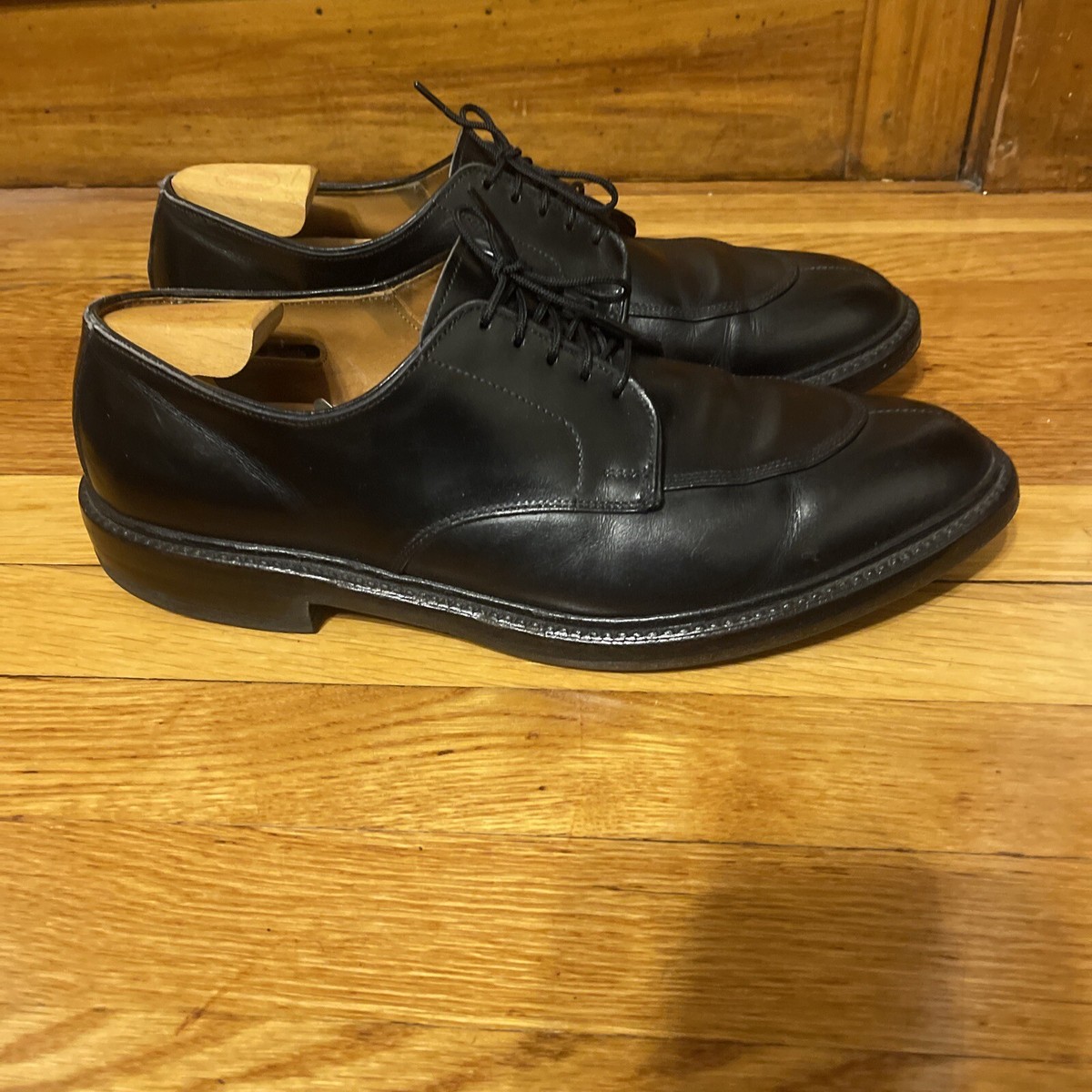 Allen Edmonds Walton Black Leather Oxford Dress Shoes Mens Size 11 D Lace Up ALLEN EDMONDS  main image 2