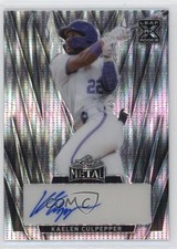 2024 Leaf Metal Auto Silver Pulsar 8/8 Kaelen Culpepper #BA-KC2 Auto 1m0w