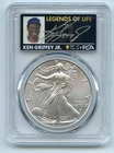 2026 $1 American Silver Eagle PCGS MS70 FS Legends of Life Ken Griffey Jr